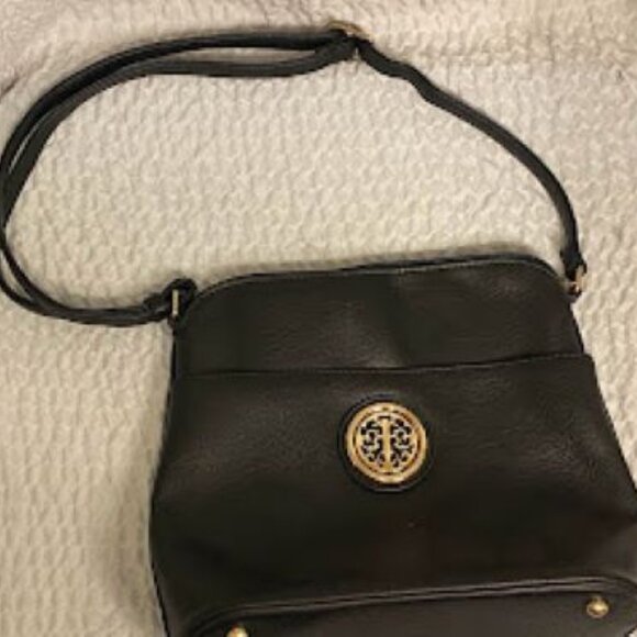 Women's Dasein Small Black Crossbody Bag Coin Purse - Picture 3 of 10